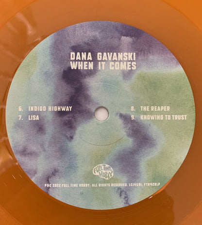 Dana Gavanski : When It Comes (LP, Album, Ora)