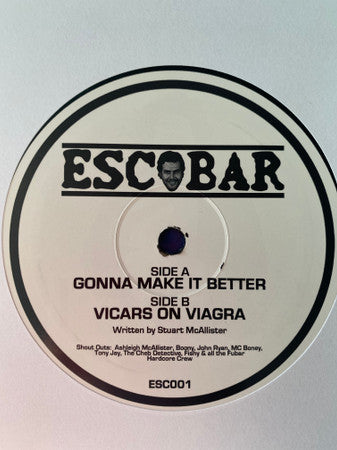 Escobar (69) : Make It Better EP (12", EP, Ltd)