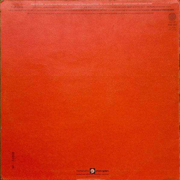 Streetwalkers : Red Card (LP, Album, Num, Red)