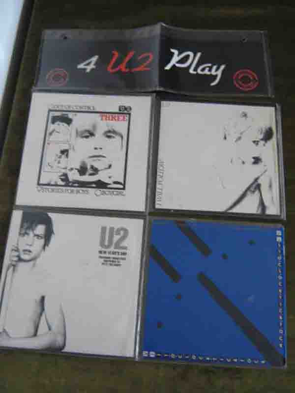 U2 : 4 U2 Play (4x7", Exc + Comp)