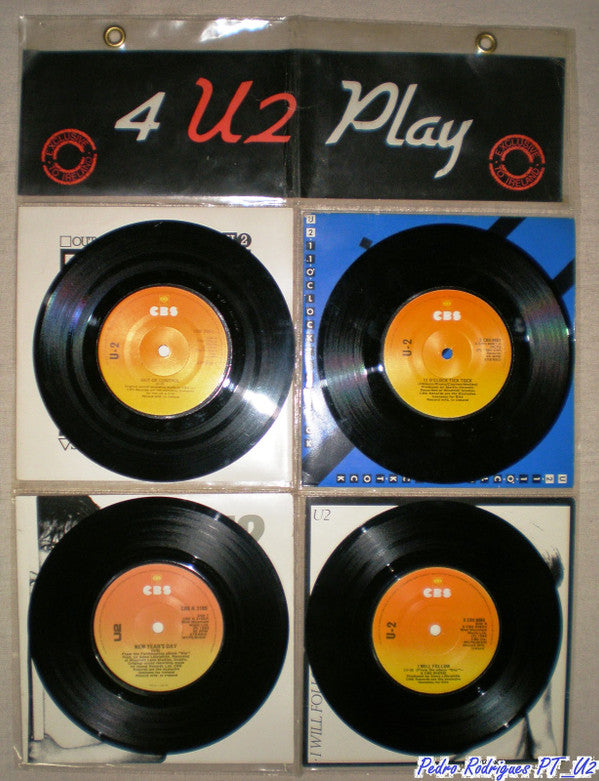 U2 : 4 U2 Play (4x7", Exc + Comp)