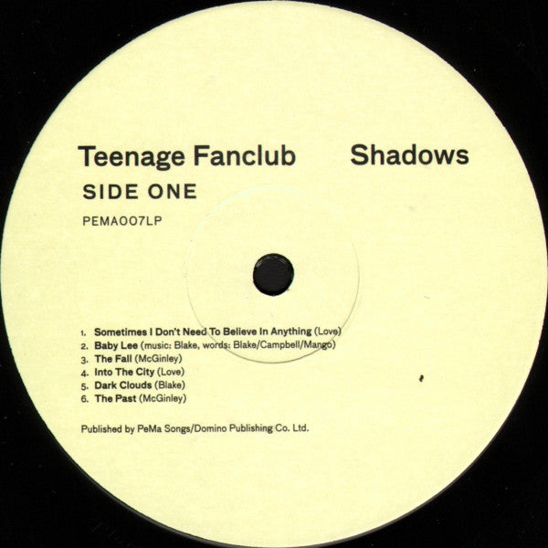 Teenage Fanclub : Shadows (LP, Album)