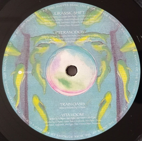 Ozric Tentacles : Jurassic Shift (LP, Album, RE, RM)