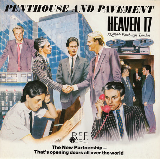 Heaven 17 : Penthouse And Pavement (LP, Album)