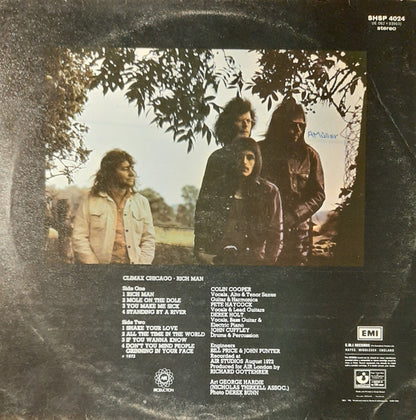 Climax Blues Band : Rich Man (LP, Album)
