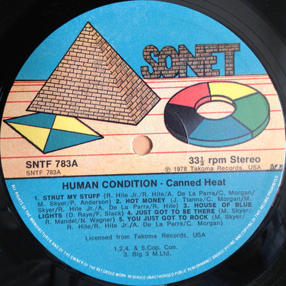 Canned Heat : Human Condition (LP, Album)