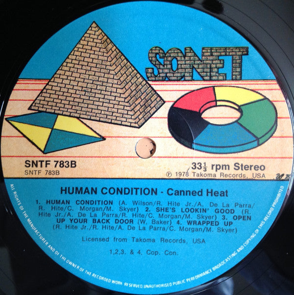Canned Heat : Human Condition (LP, Album)