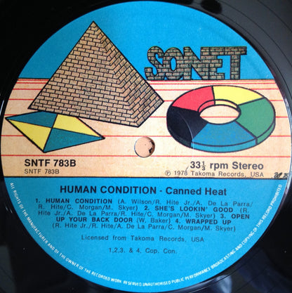 Canned Heat : Human Condition (LP, Album)