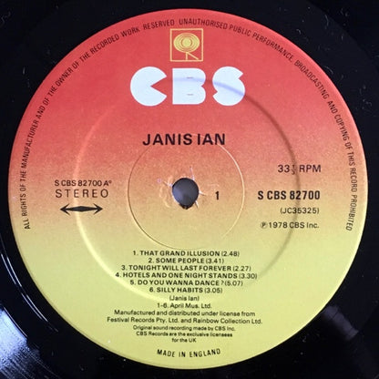 Janis Ian : Janis Ian (LP, Album)