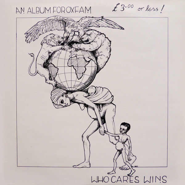 Various : Who Cares Wins: An Album For Oxfam (LP, Comp)