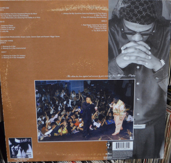 Jay-Z : In My Lifetime, Vol. 1 (2xLP, Album + 12")
