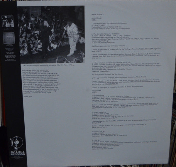 Jay-Z : In My Lifetime, Vol. 1 (2xLP, Album + 12")