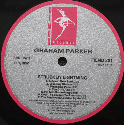 Graham Parker : Struck By Lightning (LP, Album)