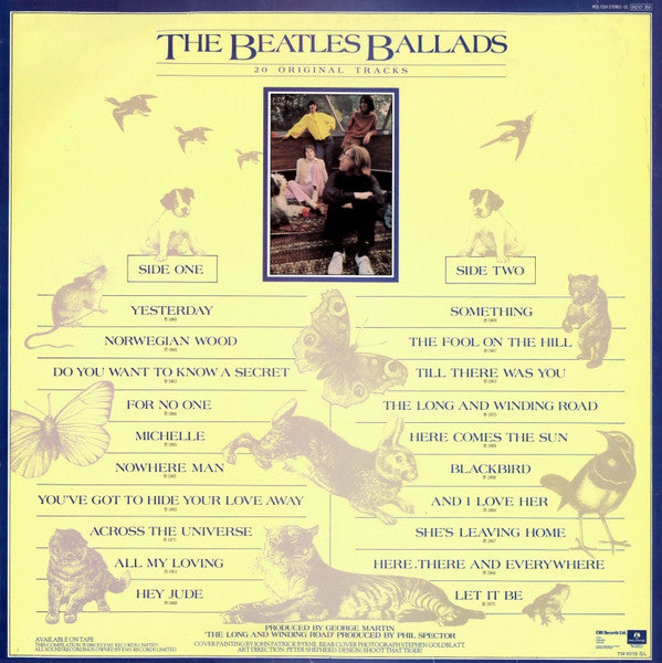 The Beatles : The Beatles Ballads (20 Original Tracks) (LP, Comp)