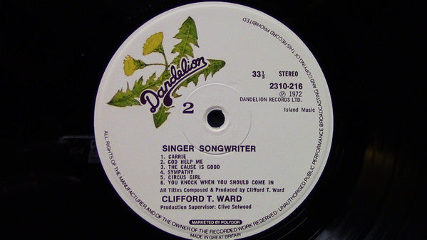 Clifford T. Ward : Singer ∙ Songwriter (LP, Album)