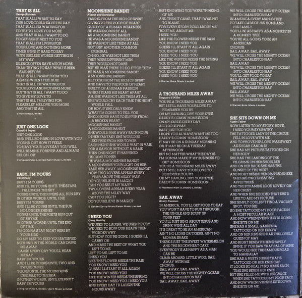 Harry Nilsson : ...That's The Way It Is (LP, Album, Gat)