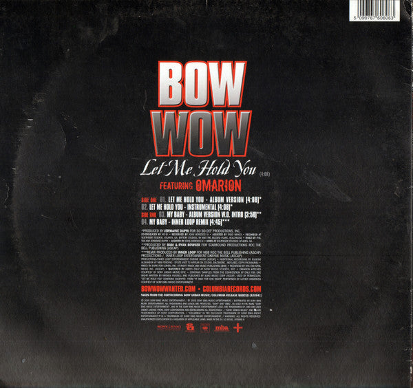 Bow Wow : Let Me Hold You (12")