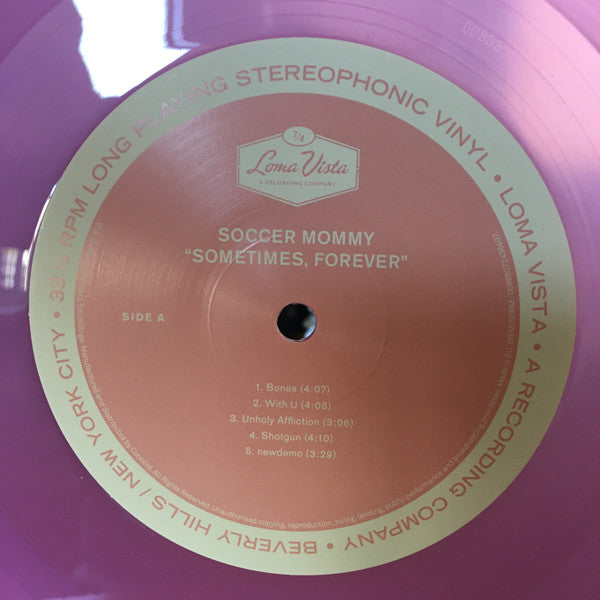 Soccer Mommy : Sometimes, Forever  (LP, Album, Ltd, Pin)