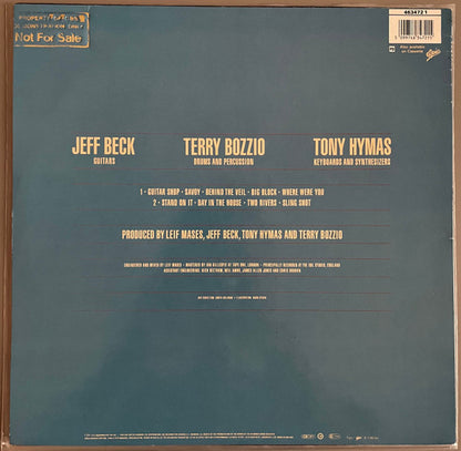 Jeff Beck With Terry Bozzio And Tony Hymas : Jeff Beck's Guitar Shop (LP, Album)
