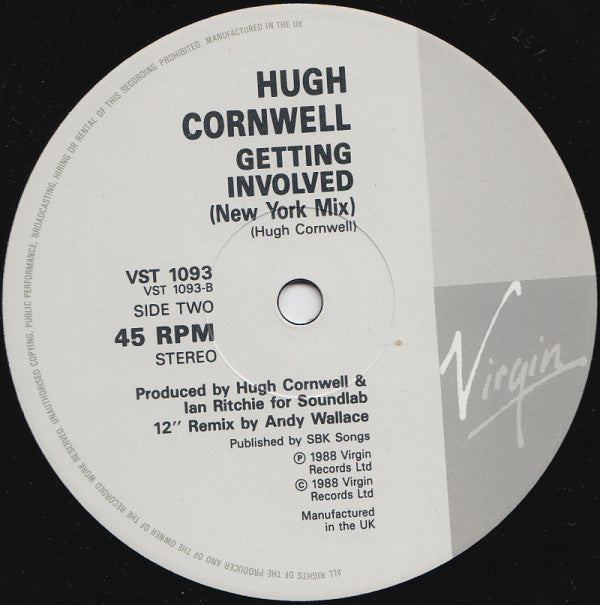 Hugh Cornwell : Dreaming Again (12", Single)