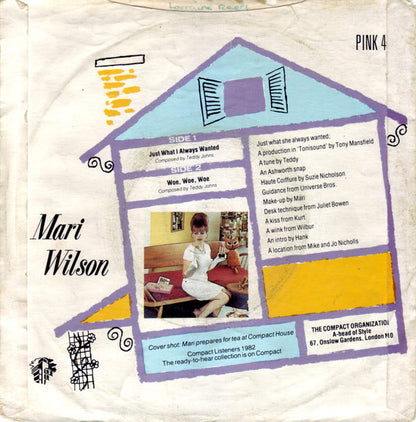 Mari Wilson : Just What I Always Wanted (7", Single, Sil)