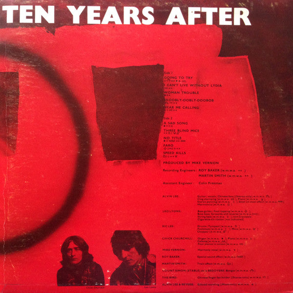 Ten Years After : Stonedhenge (LP, Album)