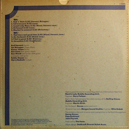 Faces (3) : Long Player (LP, Album, RE)