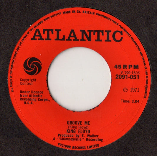 King Floyd : Groove Me (7")