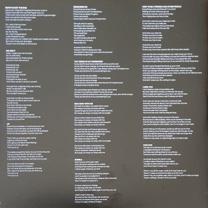 Embrace : How To Be A Person Like Other People (LP, Album, Ltd, Spl)