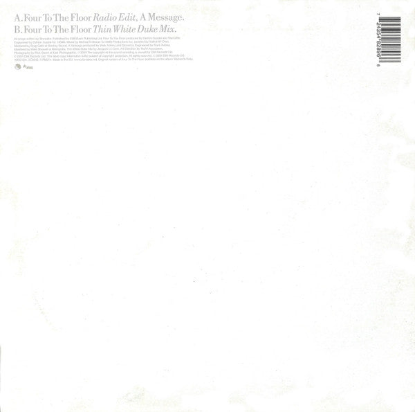 Starsailor : Four To The Floor (10", Single)