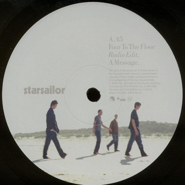 Starsailor : Four To The Floor (10", Single)