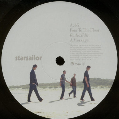 Starsailor : Four To The Floor (10", Single)