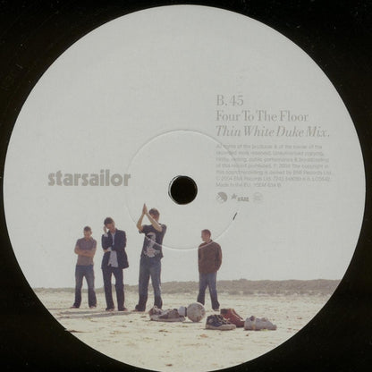 Starsailor : Four To The Floor (10", Single)