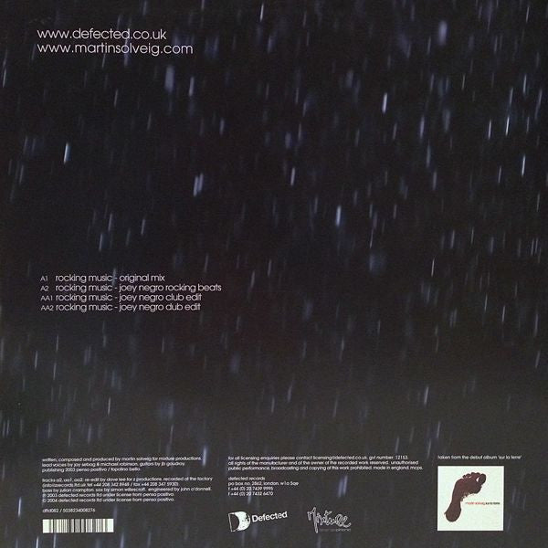 Martin Solveig : Rocking Music (12")