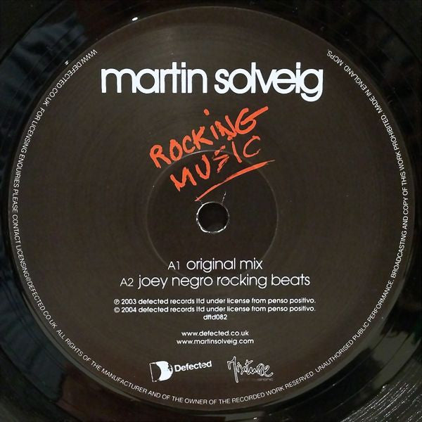 Martin Solveig : Rocking Music (12")