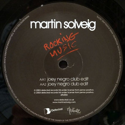 Martin Solveig : Rocking Music (12")