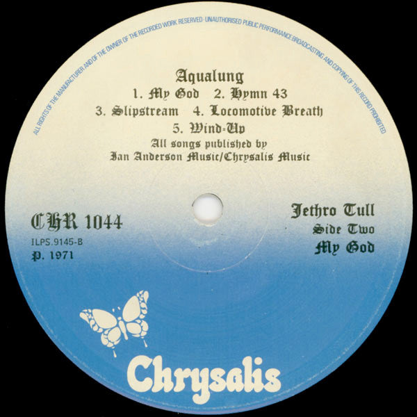 Jethro Tull : Aqualung (LP, Album, RE, Gat)