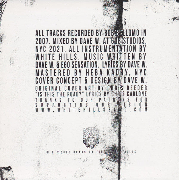 White Hills : The Revenge Of Heads On Fire (CD, Album)