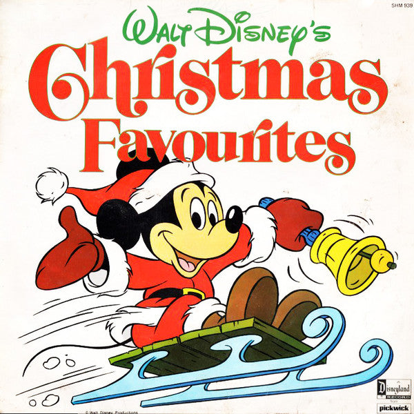 Various : Walt Disney's Christmas Favourites (LP, Album)