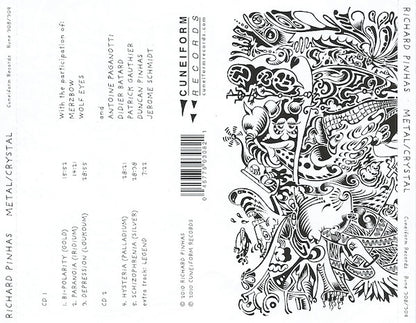 Richard Pinhas : Metal / Crystal (2xCD, Album)