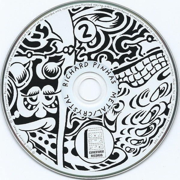 Richard Pinhas : Metal / Crystal (2xCD, Album)