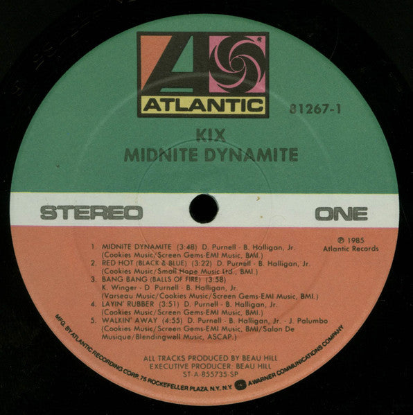 Kix (3) : Midnite Dynamite (LP, Album)