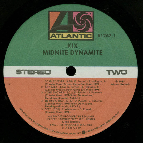 Kix (3) : Midnite Dynamite (LP, Album)