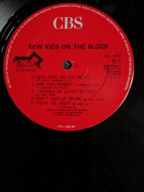 New Kids On The Block : New Kids On The Block (LP, Album)