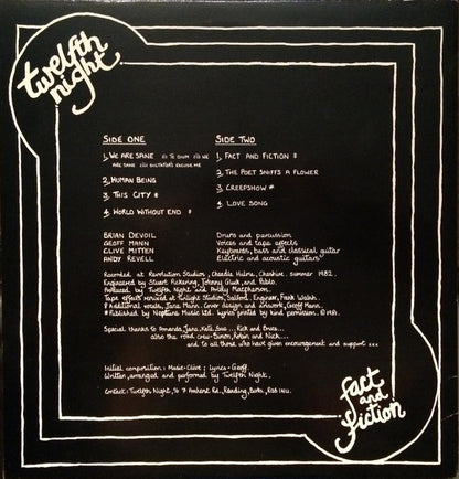 Twelfth Night : Fact And Fiction (LP, Album)