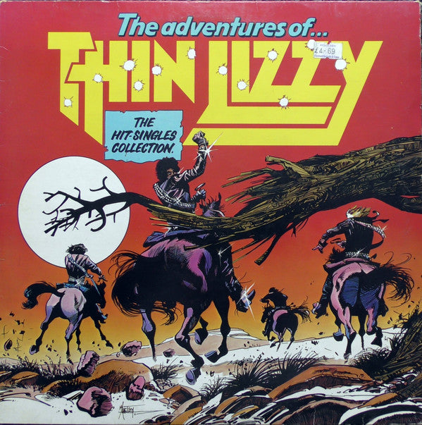 Thin Lizzy : The Adventures Of Thin Lizzy (The Hit Singles Collection) (LP, Comp)