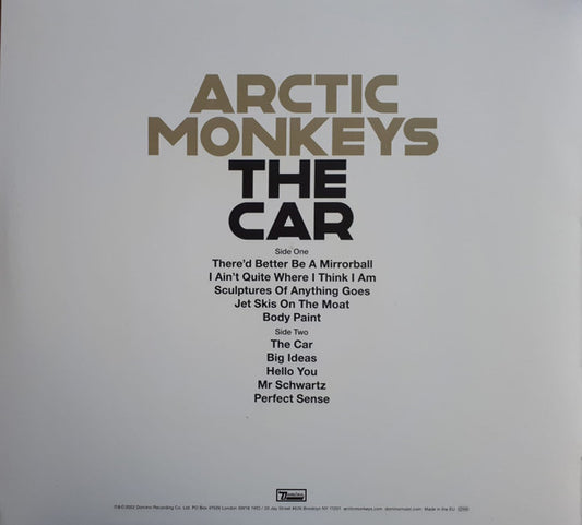 Arctic Monkeys : The Car (LP, Album, Opt)
