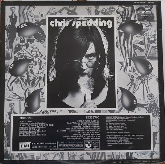 Chris Spedding : The Only Lick I Know (LP, Album)