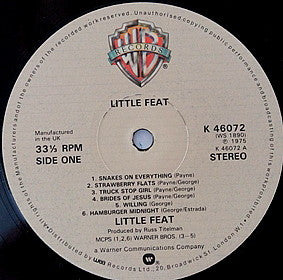 Little Feat : Little Feat (LP, Album, RE)