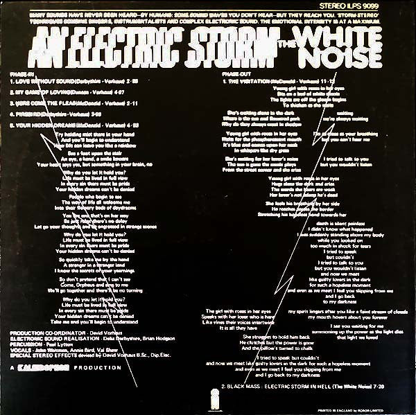 White Noise : An Electric Storm (LP, Album, RP)